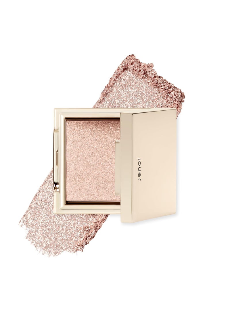 Jouer Powder Highlighter  Highlighter Powder for Face  Luminizer Makeup  Buildable Pigment  Talc Paraben Cruelty Free  Vegan  Rose Quartz