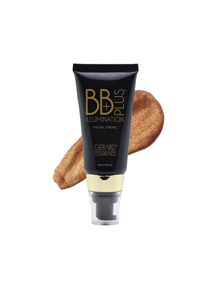 Gerard Cosmetics BB Plus Illumination Cream Skin Perfecting Liquid Highlighter BB Cream for a Natural Radiant Glow Multi Use Illuminizer Makeup Dorothy