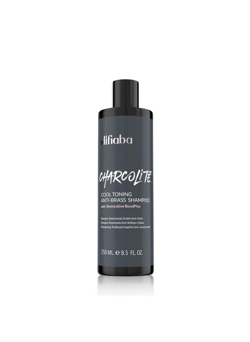DIFIABA Charcolite Shampoo for Color Treated Hair  Blonde Shampoo  Charcoal Shampoo  BrassOff Shampoo  Cool Toning Shampoo wRestorative BondPlex  Multiple Sizes Avail 85oz