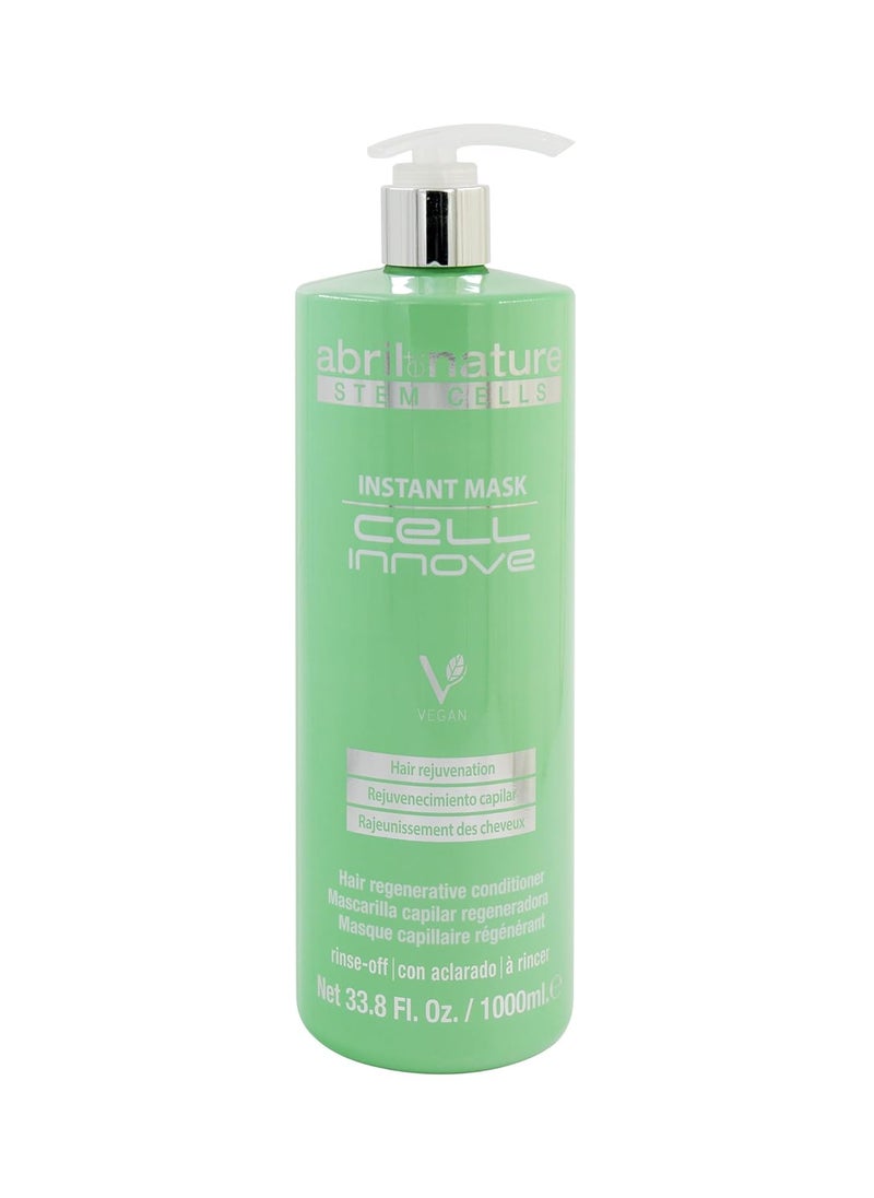 abril et nature  Cell Innove  Professional Hair Shampoo  Youthful Healthy and Shiny Appearance  Hair Treatment with Plant Stem Cells  Regenerates and Rejuvenates the Hair Fiber  1000 ml