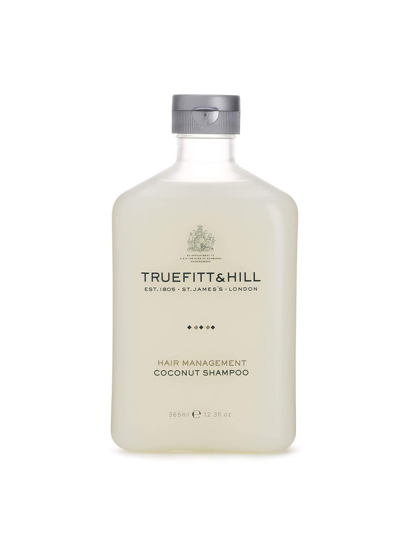 Truefitt  Hill Hair Management  Coconut Shampoo  Designed for Sensitive Scalps Made with Natural Ingredients SLSSLESFree Suitable for Frequent Use on Normal and Dry Hair  123 oz