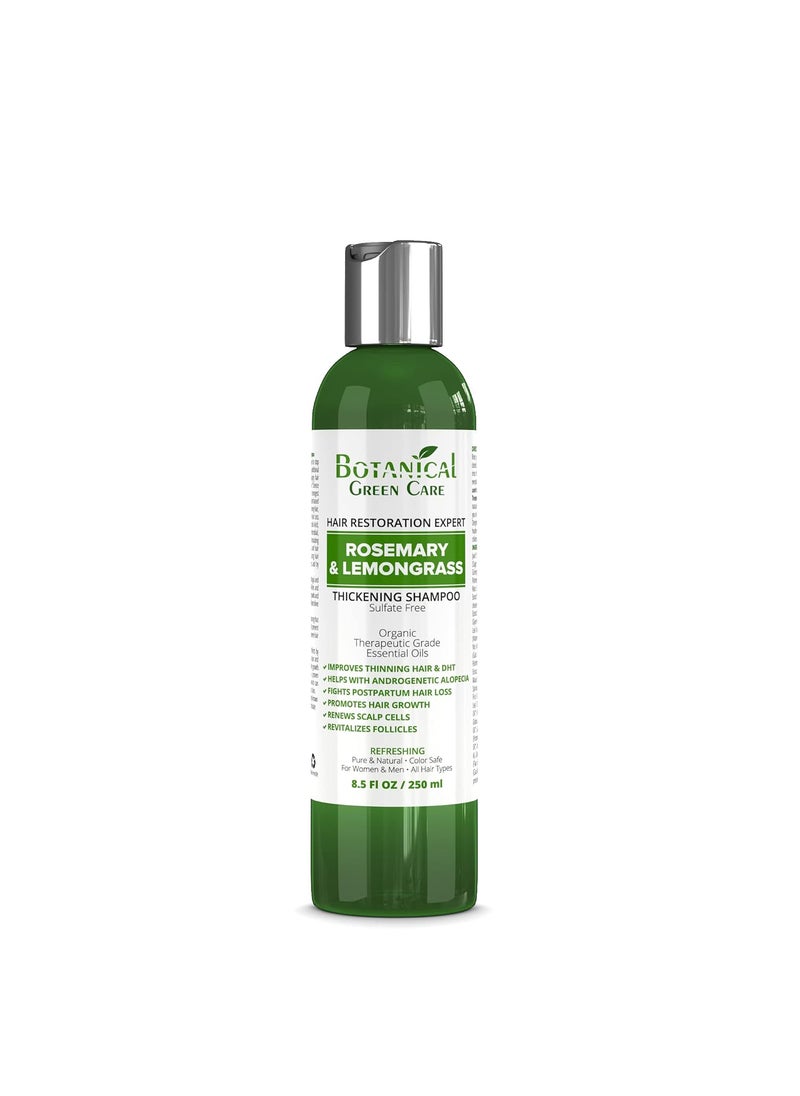Rosemary  Lemongrass AntiHair Loss Shampoo  Promotes Hair Growth and Thickening for Women  Men Suitable for Hair Growth