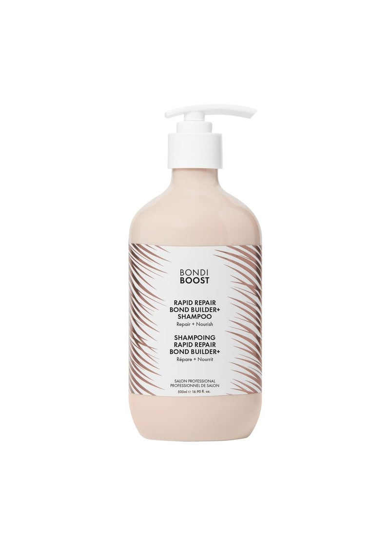 BONDIBOOST Rapid Repair Bond Builder  Shampoo for Damaged Hair 1690 fl oz Strengthening Formula for Restoring  Rebuilding Hair Deep Conditioning  Nourishing Treatment for Healthier Results