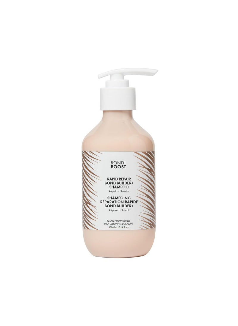 BONDIBOOST Rapid Repair Bond Builder  Shampoo for Damaged Hair 1014 fl oz Strengthening Formula for Restoring  Rebuilding Hair Deep Conditioning  Nourishing Treatment for Healthier Results