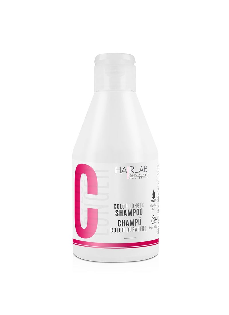 Salerm  Shampoo for Colored Bleached or Gray Hair  Color Longer Hair Lab Shampoo  300 ml  With Provitamin B5 and Vitamins A and E  Seals and Maintains Color  SulfateFree and ParabenFree