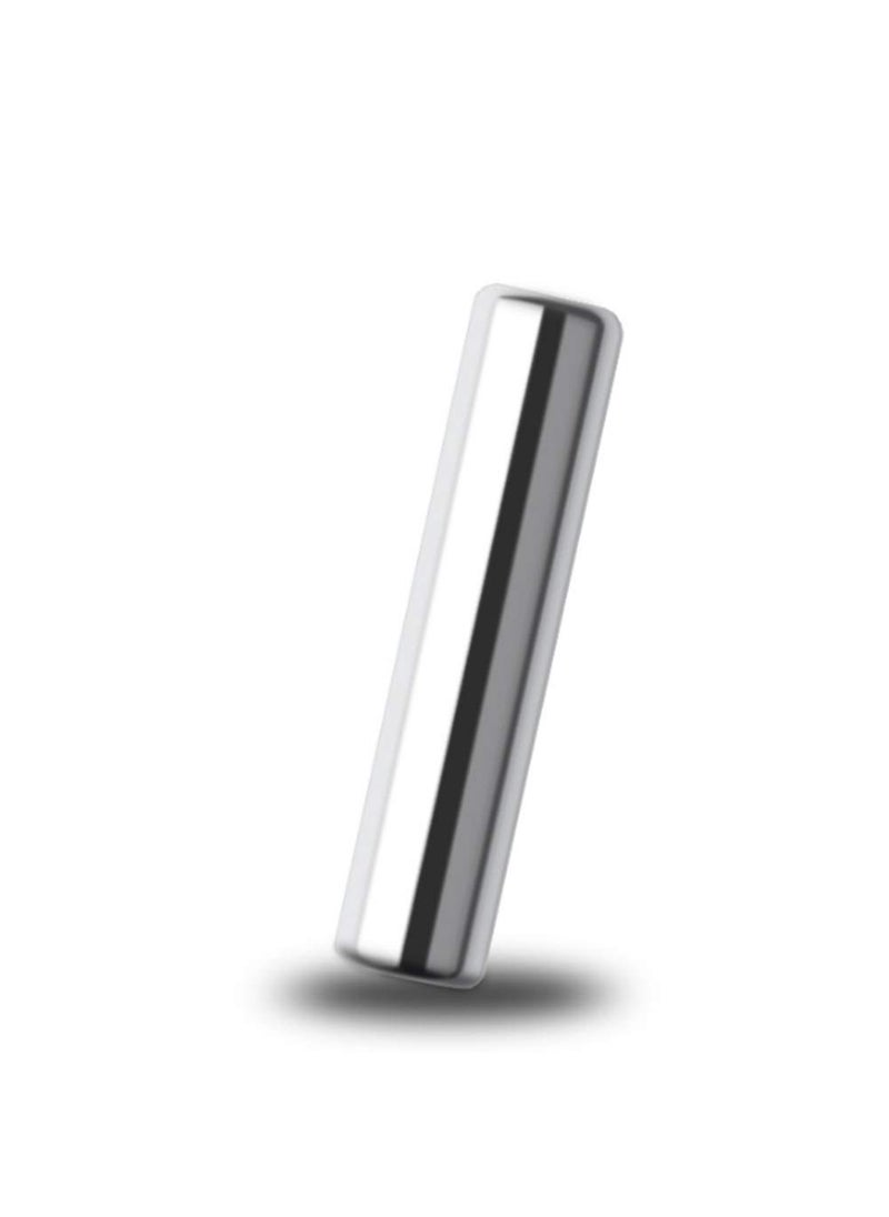 AKOAK 1 Pack Nail Cat Eye Magnetic Rods 3D Nail Art Cat Eye Magnetic Bar Double Head Cat Eye Magnetic Pen UV Gel Nail DIY Tools Nail accessoriesSilver