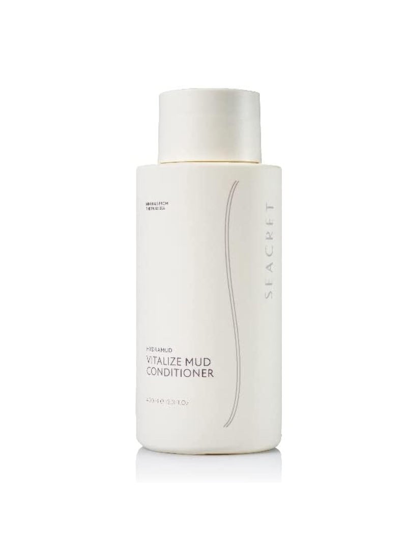 SEACRET Hair Conditioner  HydraMud Vitalize Mud Conditioner with Dead Sea Minerals  Argan Oil