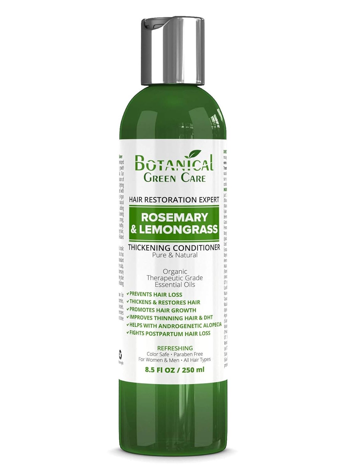 Rosemary  Lemongrass Conditioner for Thinning Hair Hair Loss Thickening Product for Women and Men Hair Growth