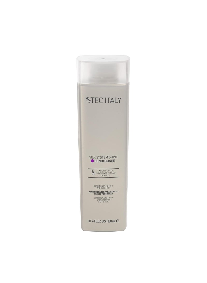 Silk System Shine Conditioner Tec Italy For Unisex 101 Ounce Leaving Hair Glossy Hydrated Silky