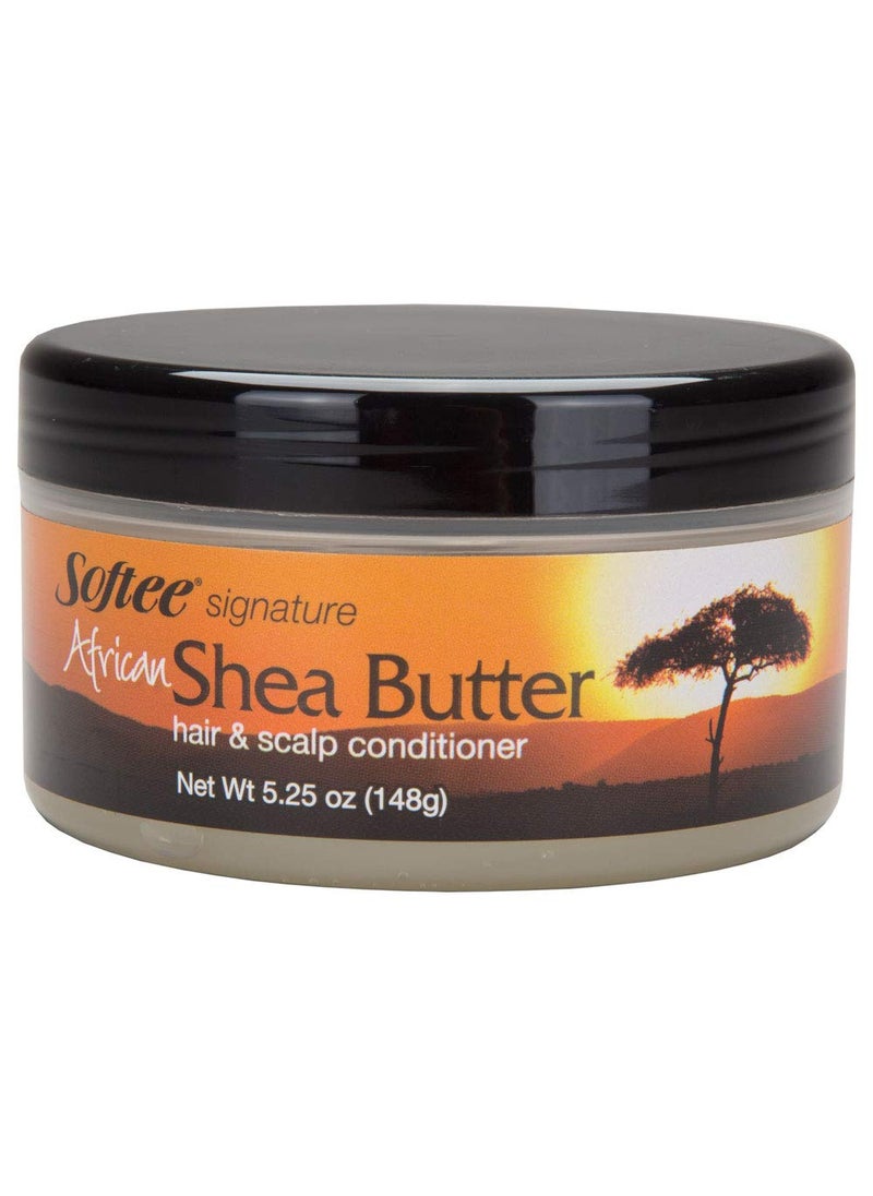 Softee African Shea Butter Hair And Scalp Conditioner 525 OzPack of 3