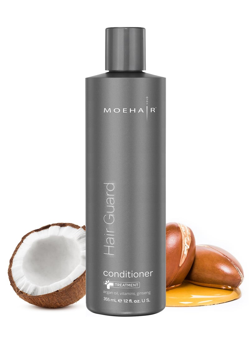 MOEHAIR Hair Guard Conditioner  Strengthens Roots and Boosts Hair Follicles  Moisturizing Conditioner  Infused with VitaminE Argan Oil  Ginseng  Paraben  Sulfate Free Conditioner 12 Fl Oz