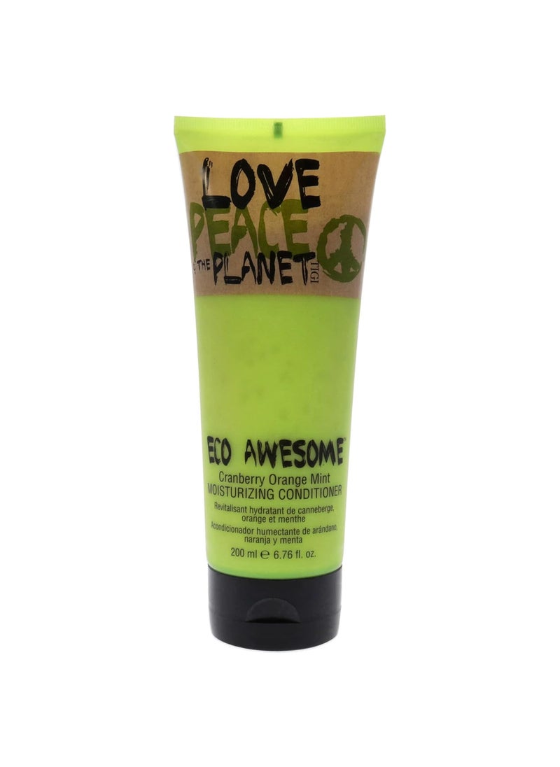 Love Peace and the Planet Eco Awesome Moisturizing Conditioner by TIGI for Unisex  676 oz Conditioner
