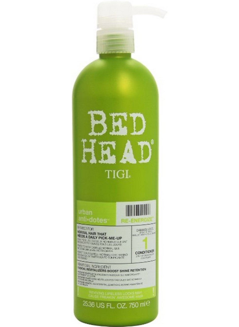 Tigi Bed Head Urban Antidotes Reenergize Conditioner 750ml2536oz