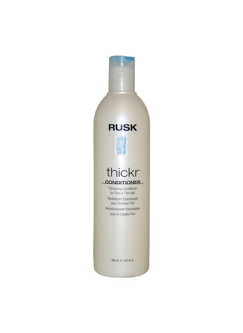 RUSK Designer Collection Thicker Thickening Conditioner for Fine or Thin Hair DailyUse to Strengthen and Repair Gives FullBodied Appearance 135 oz
