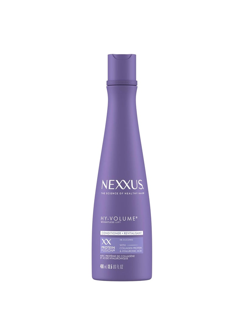 Nexxus HyVolume Weightless Lift Conditioner For Flat  Limp Hair Protein Fusion with Collagen Protein  Hyaluronic Acid for 48 Hours of Volume 135 Fl Oz