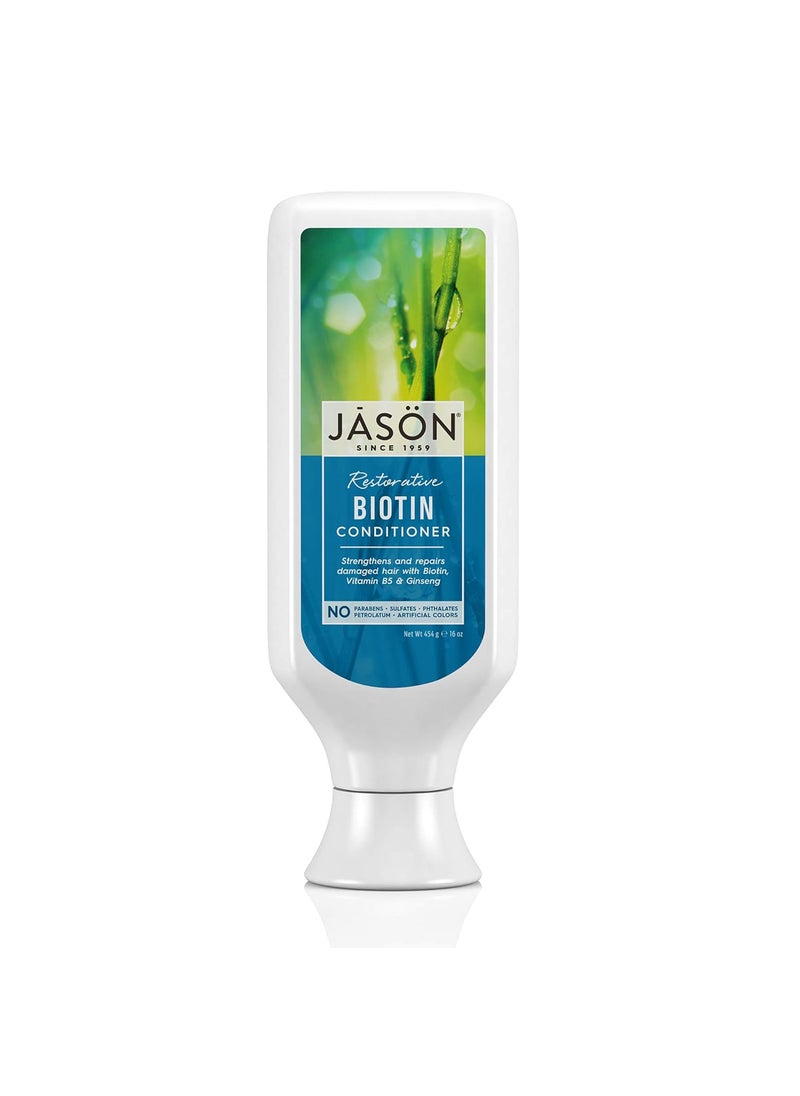 JASON Restorative Biotin Conditioner 16 Ounce Bottle
