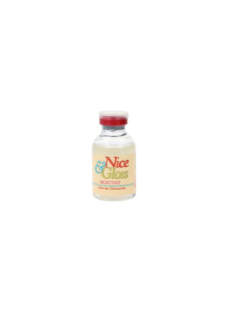 BioActivo Nice  Gloss AntiHair Loss Oil Treatment 1 Vial DyeFree