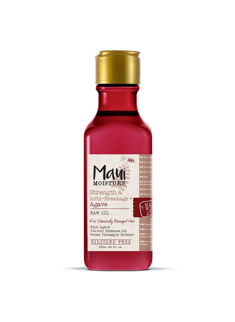 Maui Moisture Strength  antibreakage  agave raw oil 42 oz