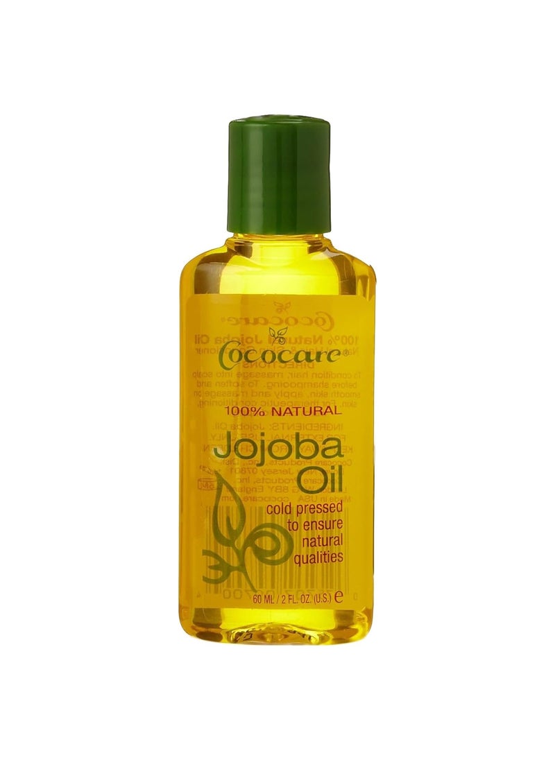 Cococare 100 Jojoba Oil  Deep Moisturizing  Nourishing Jojoba Oil for Skin  Perfect for Hair Care  2 oz