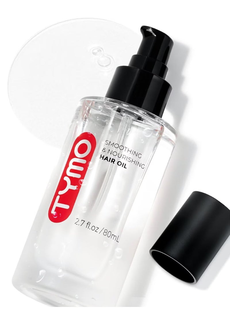 TYMO Weightless Hair Oil  Organic Nourishing Hair Treatment for Shine Smoothness and Protection  Vegan Hair Serum Perfect for Dry Damaged Frizzy and Curly Hair 27 Fl Oz