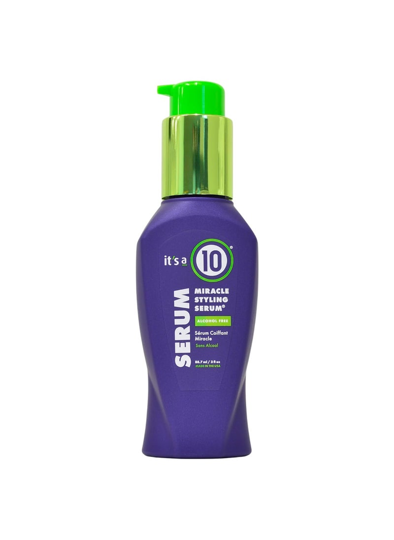 Miracle Styling Serum by Its A 10 for Unisex  3 oz Serum