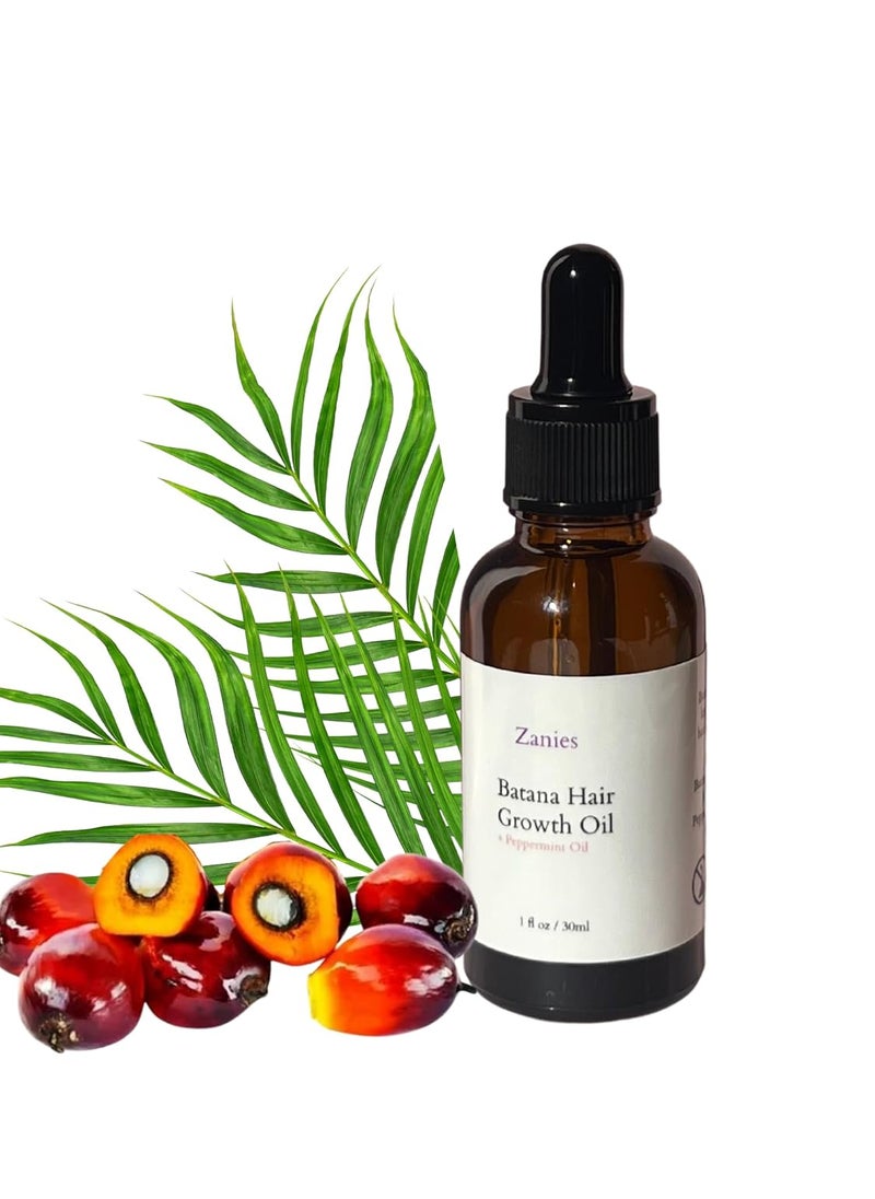 Zanies Batana Oil  Raw Hair Growth Oil from Honduras  Organic for Balding and Damaged Hair  Prevents Hair Loss