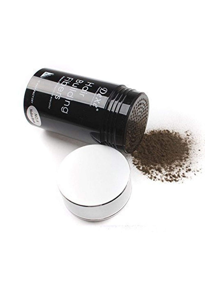 Dexe  Easy to Use Lose Hair Building Fibers Medium Brown Color 22g