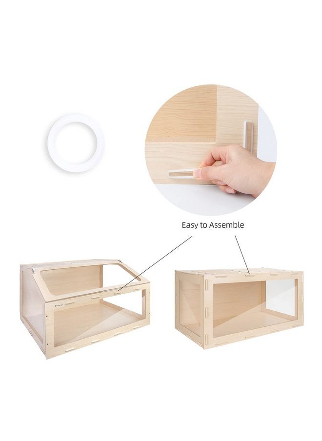 Niteangel Hamster Cage Accessories Supply - fits for Niteangel Bigger World Series Hamster Cage | Vista Series Hamster Cage Only (Cage Accessories - Silicone Ring Pack)