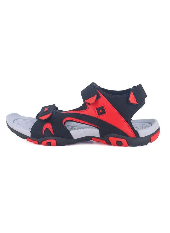 Sparx mens SS 453 | Latest, Daily Use, Stylish Floaters | Red Sport Sandal - 7 UK (SS 453)
