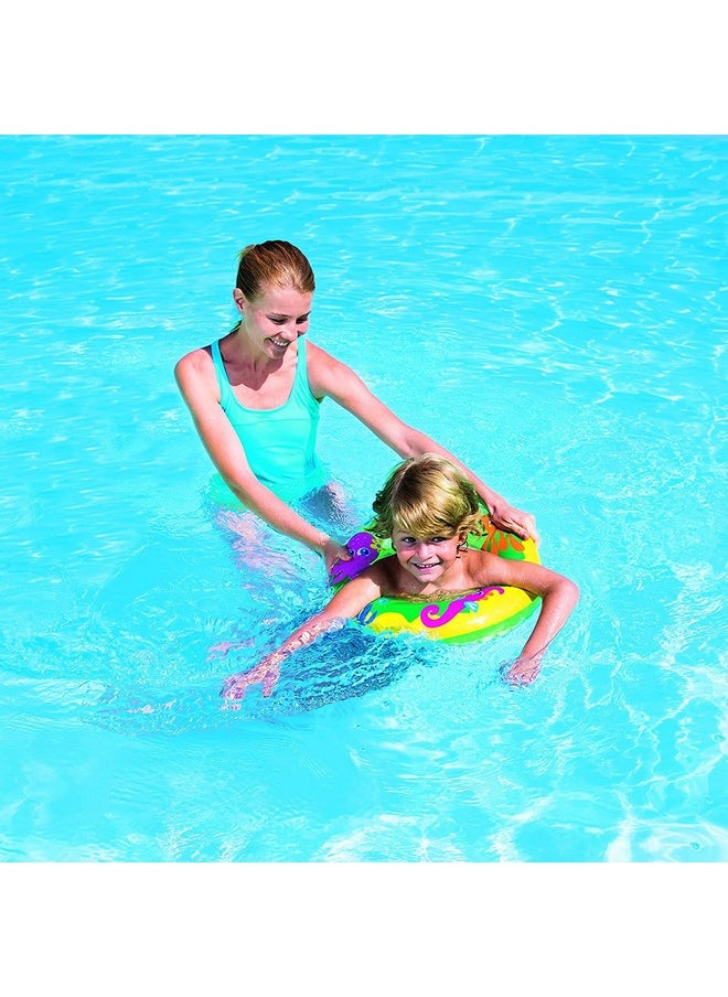 ClearChoice:- Swimming Ring Swim Tube for Kids Learning for Girls & Boys (Multi Color)(6 to 10 Years)(Size - 24''inch)(2 PIS)