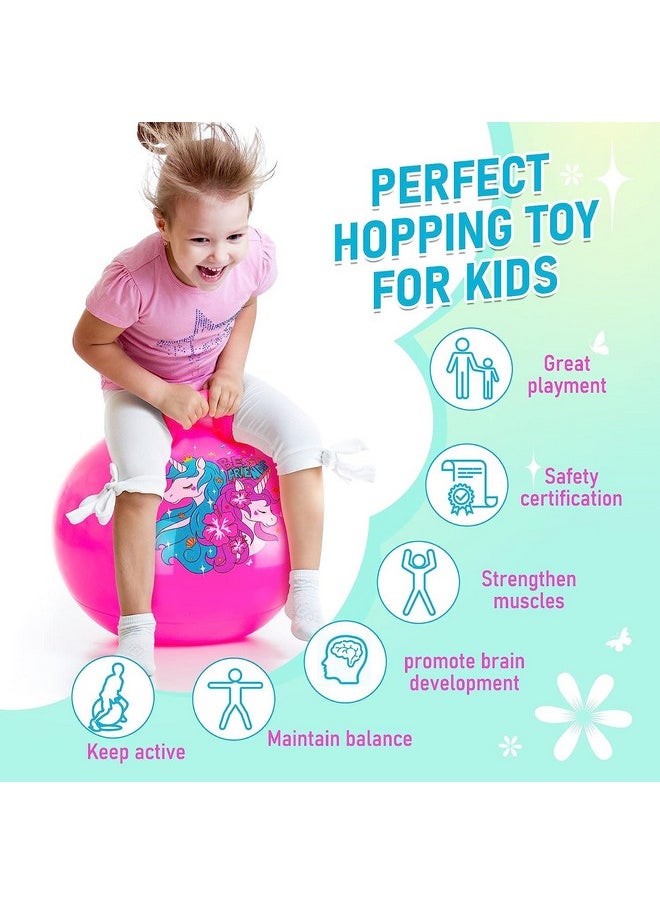 Sisliya Bouncy Ball for Children, Bouncy Ball from 3 4 5 6 Years,Hopper Ball, Jump Ball for Boys Girls, Toddlers Spring Balls, Garden Game Indoor Outdoor (65 cm) (SS-01)