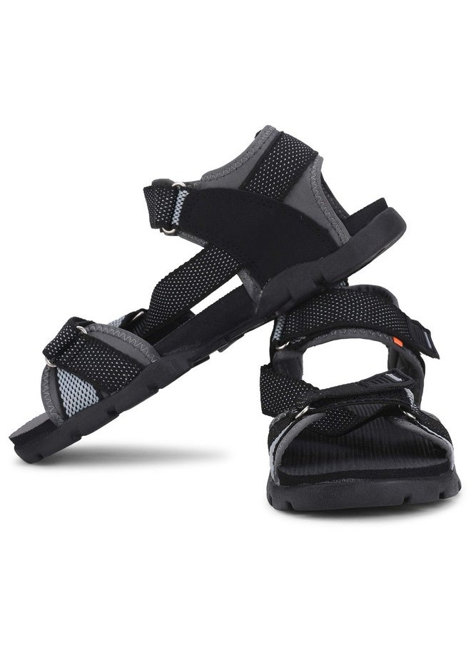 SPARX mens SS 105 | Latest, Daily Use, Stylish Floaters | Grey Sport Sandal - 7 UK (SS 105)