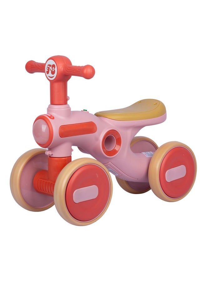 M MCIRCO® Baby Balance Bike Toddler Bike Kids Toys for 1 Year Old Boys Girls 12-36 Months Toys Kids Balance Bike Best First Birthday Gifts Children Walker Baby Walker 4 Wheels Bicycle. (RED)