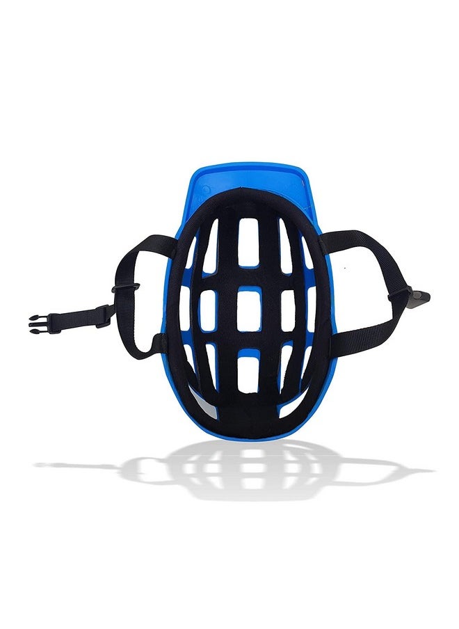 Jaspo Sturdy Cycling Adjustable Multisport Helmet for Skateboarding & Skating Suitable for Kids, Boys and Girls up to 10 Years- Made in India (Blue)
