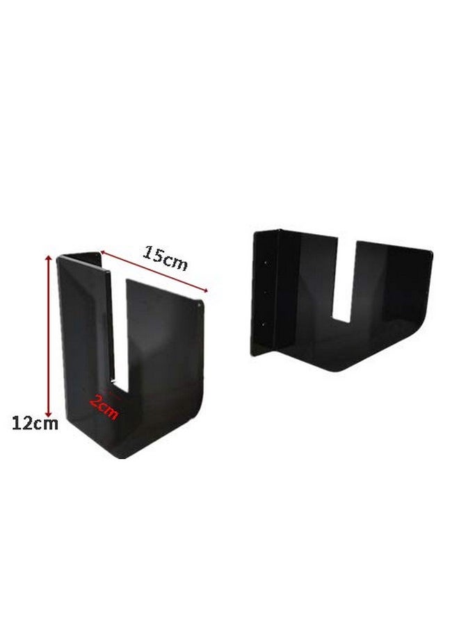 WANLIAN Skateboard Wall Mount Display Rack Skateboard Wall Rack Display Rack Hanger Rack Skateboard Wall Mount Bracket Deck Rack 1 Pair