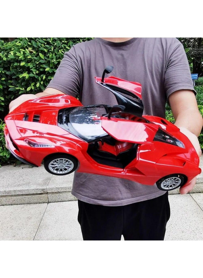 VGRASSP Remote Control Toy Car -Remote Door Opening - Rechargeable - Model Concept Design (Red)