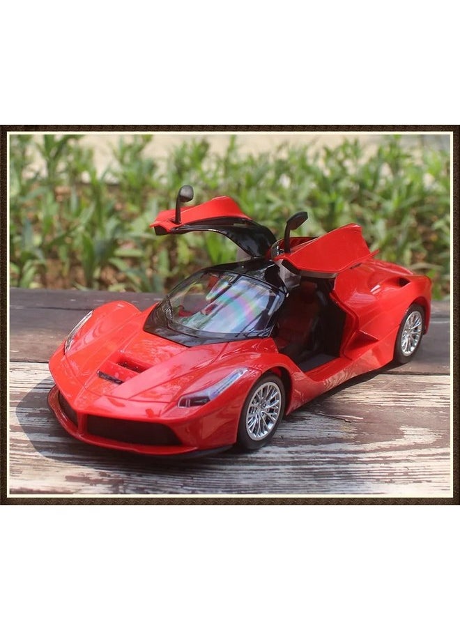 VGRASSP Remote Control Toy Car -Remote Door Opening - Rechargeable - Model Concept Design (Red)