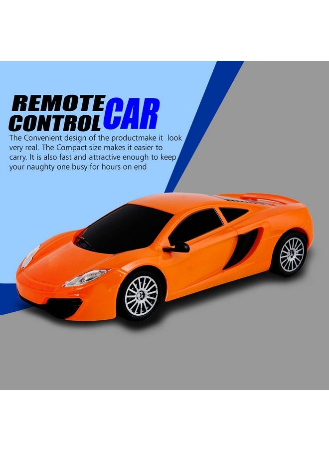 VGRASSP 1:24 Rechargeable Car Toy Super Racing Remote Control Glossy Exterior Smooth Flexible Wheels Equipped with Rechargeable Batteries(Included)- Multicolor (Design 2)