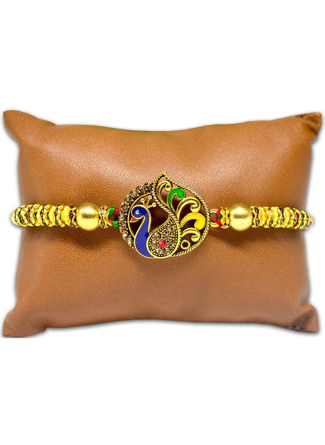 ME & YOU Rakshabandhan Gift Set for Brother/Bhaiya/Bhai | Rakhi Gift | Rakhi Surprise Gift | Coffee Mug, Designer Rakhi and Roli Tikka Gift Set-IZ22STBrotherMURakhi42Roli-24