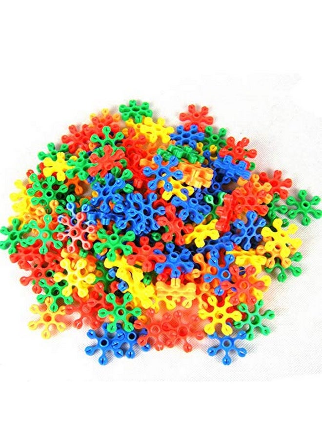 FunBlast Star Links Interlocking Blocks - DIY Building Blocks for Kids, Creative Educational Toys, Learning and Education Toys for Kids, Building Bricks and Blocks for Kids - Multicolor