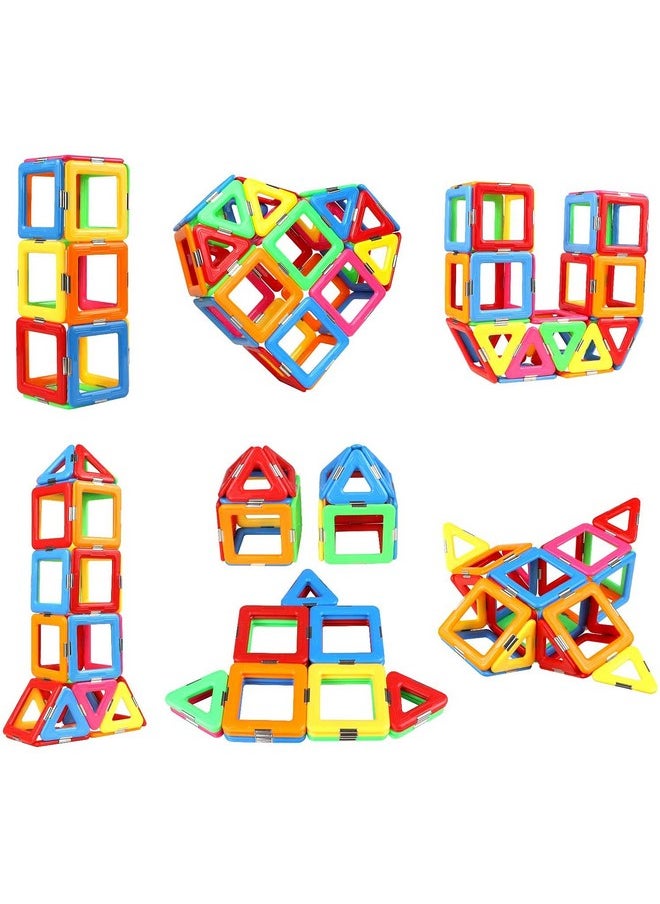 Chocozone 30pcs Magnetic Blocks for Kids Educational Toys Magnetic Building Blocks Development & Activity Toys for 3+ Years Old Boys & Girls (30 Pieces) Multicolor