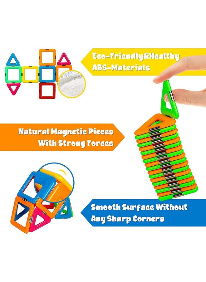 Chocozone 30pcs Magnetic Blocks for Kids Educational Toys Magnetic Building Blocks Development & Activity Toys for 3+ Years Old Boys & Girls (30 Pieces) Multicolor