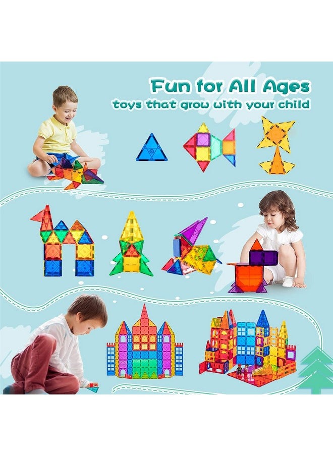 Chocozone Magnetic Blocks For Kids Educational Toys Magnetic Building Blocks Development & Activity Toys For 4+ Years Old Boys & Girls (100 Magnets)|Multicolor