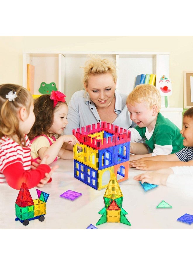 Chocozone Magnetic Blocks For Kids Educational Toys Magnetic Building Blocks Development & Activity Toys For 4+ Years Old Boys & Girls (100 Magnets)|Multicolor