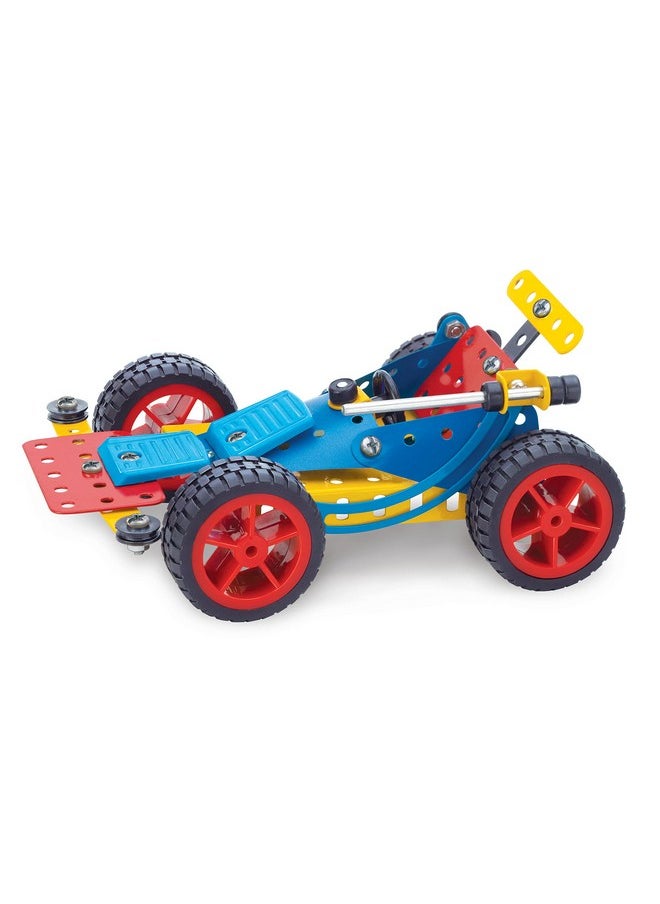 Toysbox MEC - O - Tec Set 4 Metal Construction Toy, Building Blocks, Educational Toys for 6+ yrs Boys and Girls, Multicolor