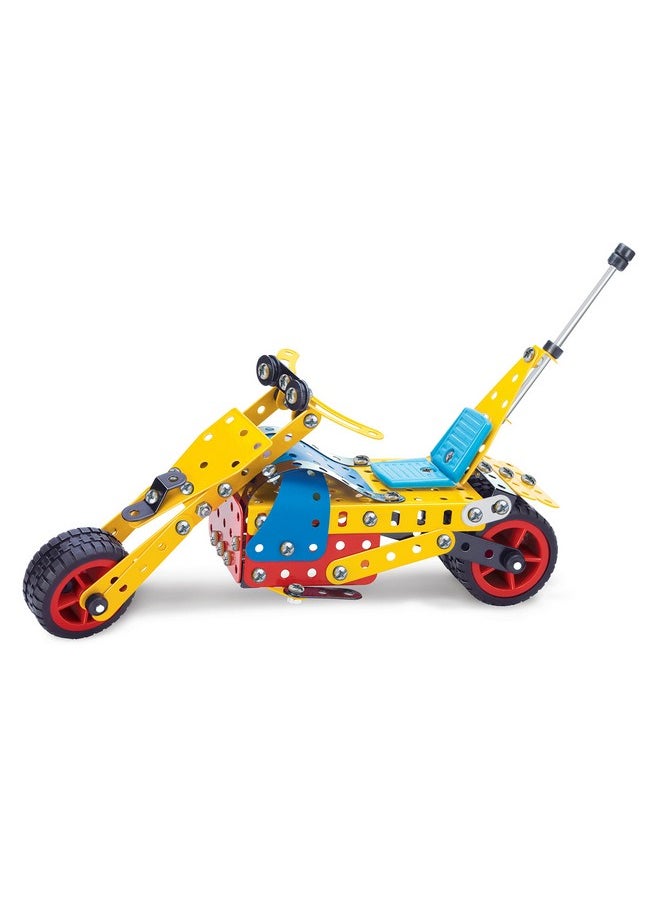 Toysbox MEC - O - Tec Set 4 Metal Construction Toy, Building Blocks, Educational Toys for 6+ yrs Boys and Girls, Multicolor