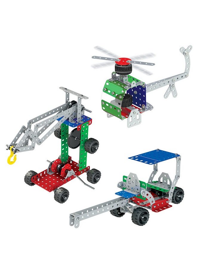 Mechanix-4 Smart Bag, STEM Toy, Building and Construction Set for Boys and Girls Age 7+ Years