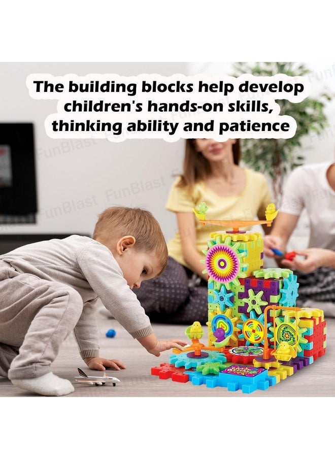 FunBlast Magical Blocks, Magical Building Blocks 3D Magic Play Stacking Set DIY for Brain Development Educational, Learning & Educational Building Blocks for Kids (Set of 81 Pcs), Multi Color