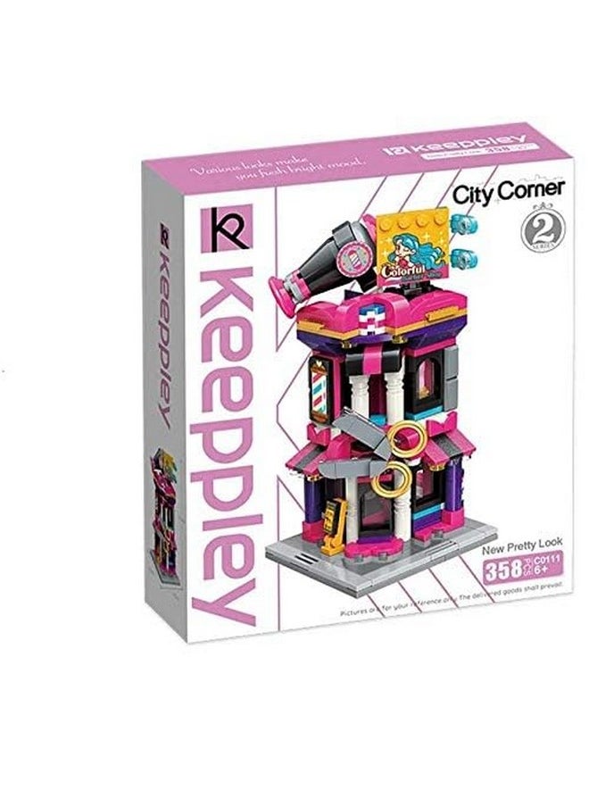 QMAN Building Blocks Sets for Kids Girls Luxury Store 281 Pieces Building Set Toys Christmas Birthday Gift for Kids Age 6 to 12 and Up (New Pretty Look)