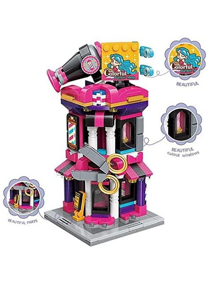 QMAN Building Blocks Sets for Kids Girls Luxury Store 281 Pieces Building Set Toys Christmas Birthday Gift for Kids Age 6 to 12 and Up (New Pretty Look)